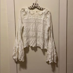 Free people bell sleeve top